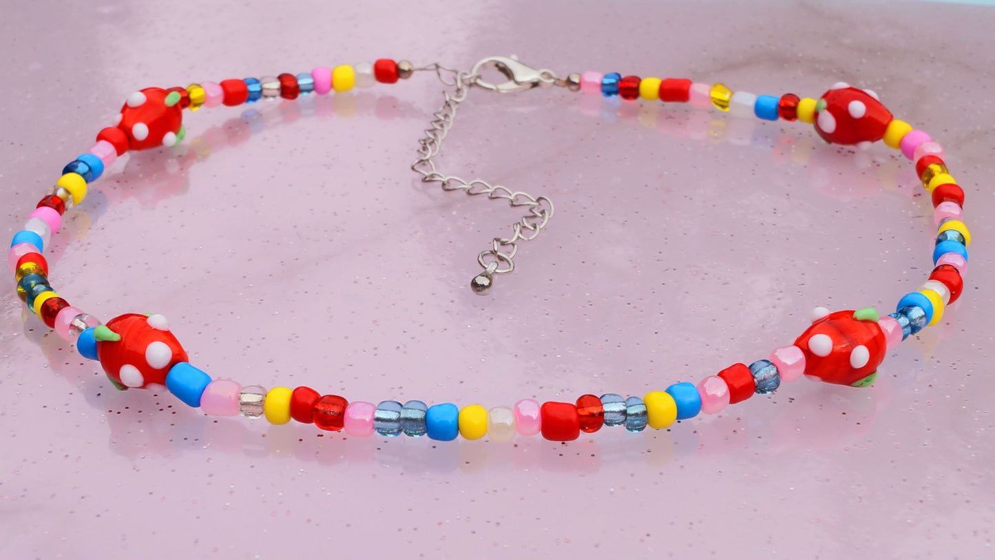 Strawberry Pop Necklace