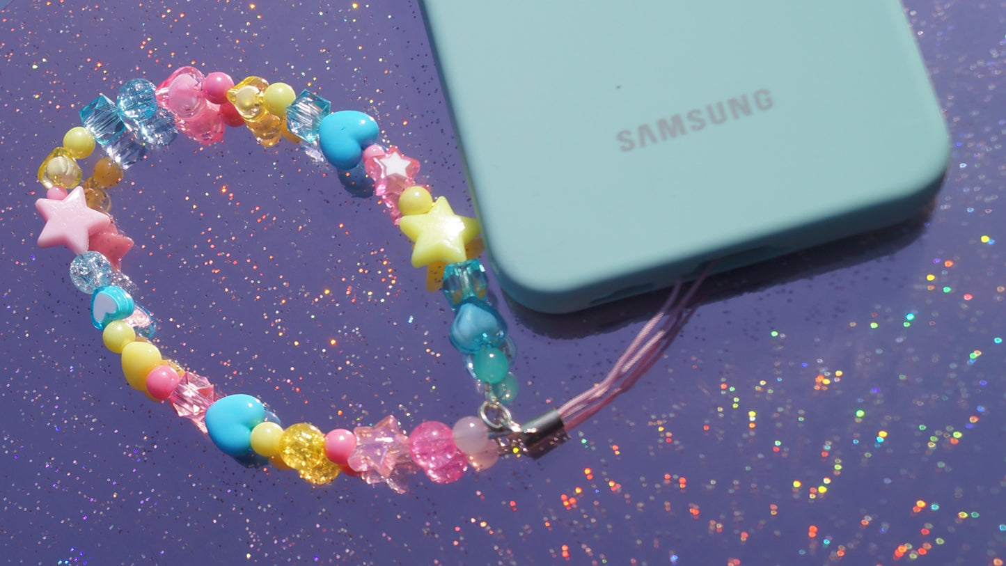 Psychedelic Beaded Strap