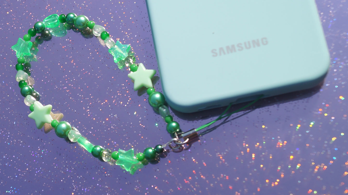 Green Envy Beaded Strap