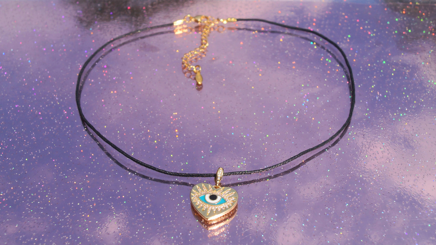 Golden Gaze Necklace