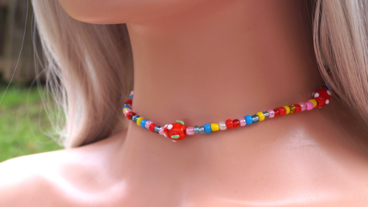 Strawberry Pop Necklace
