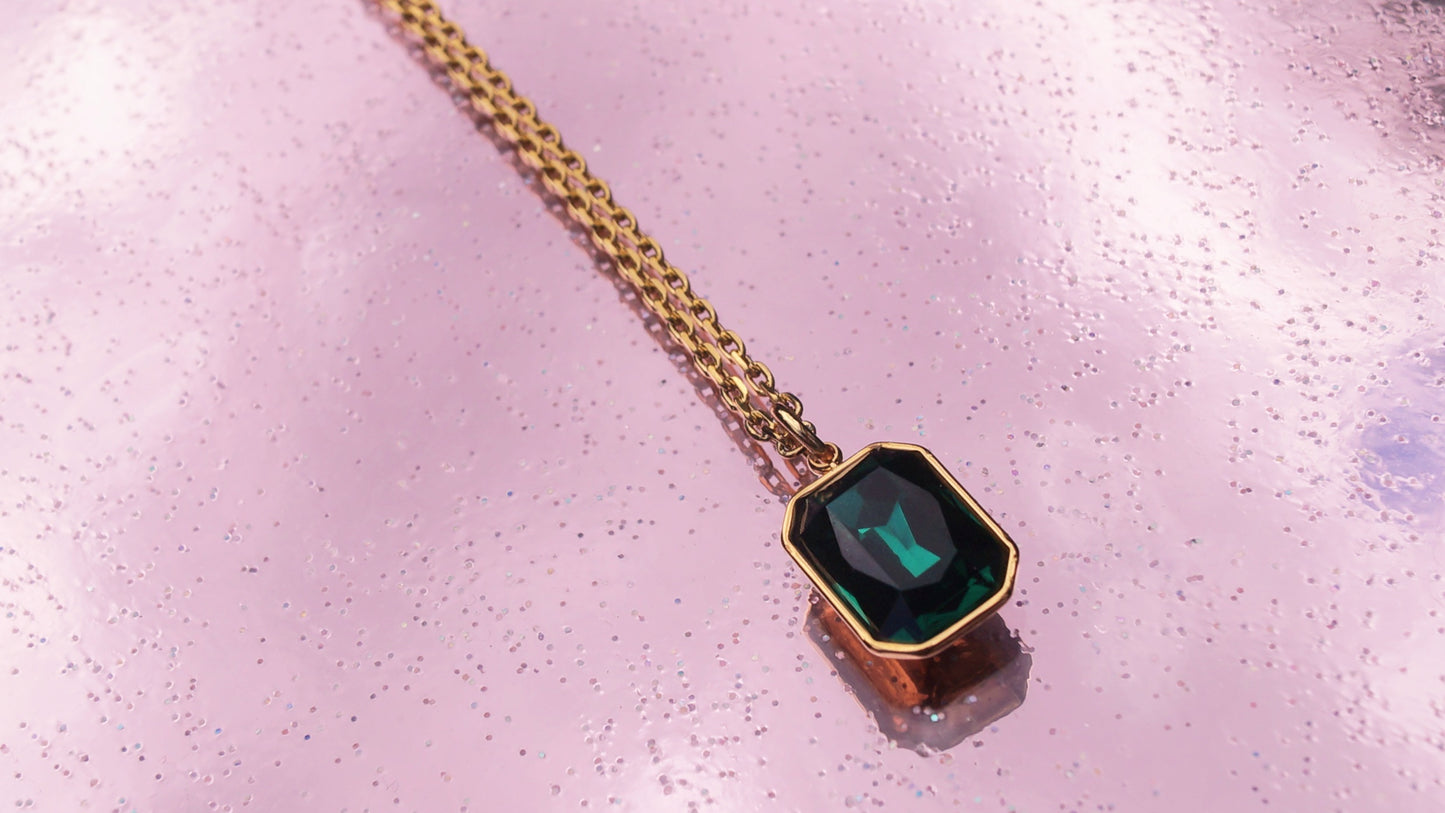Emerald Jewel Necklace