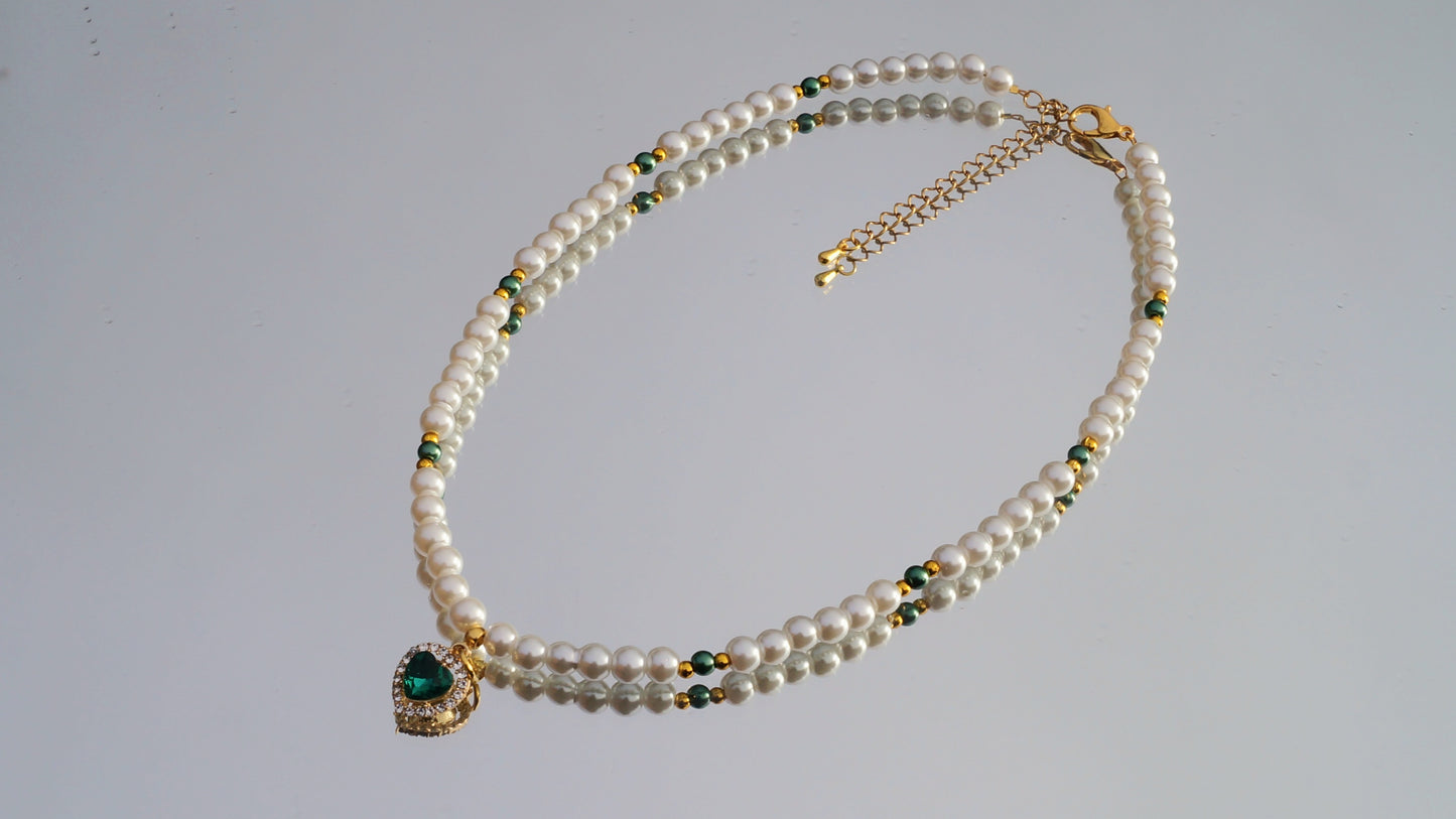 Heart of the Ocean Pearl Necklace