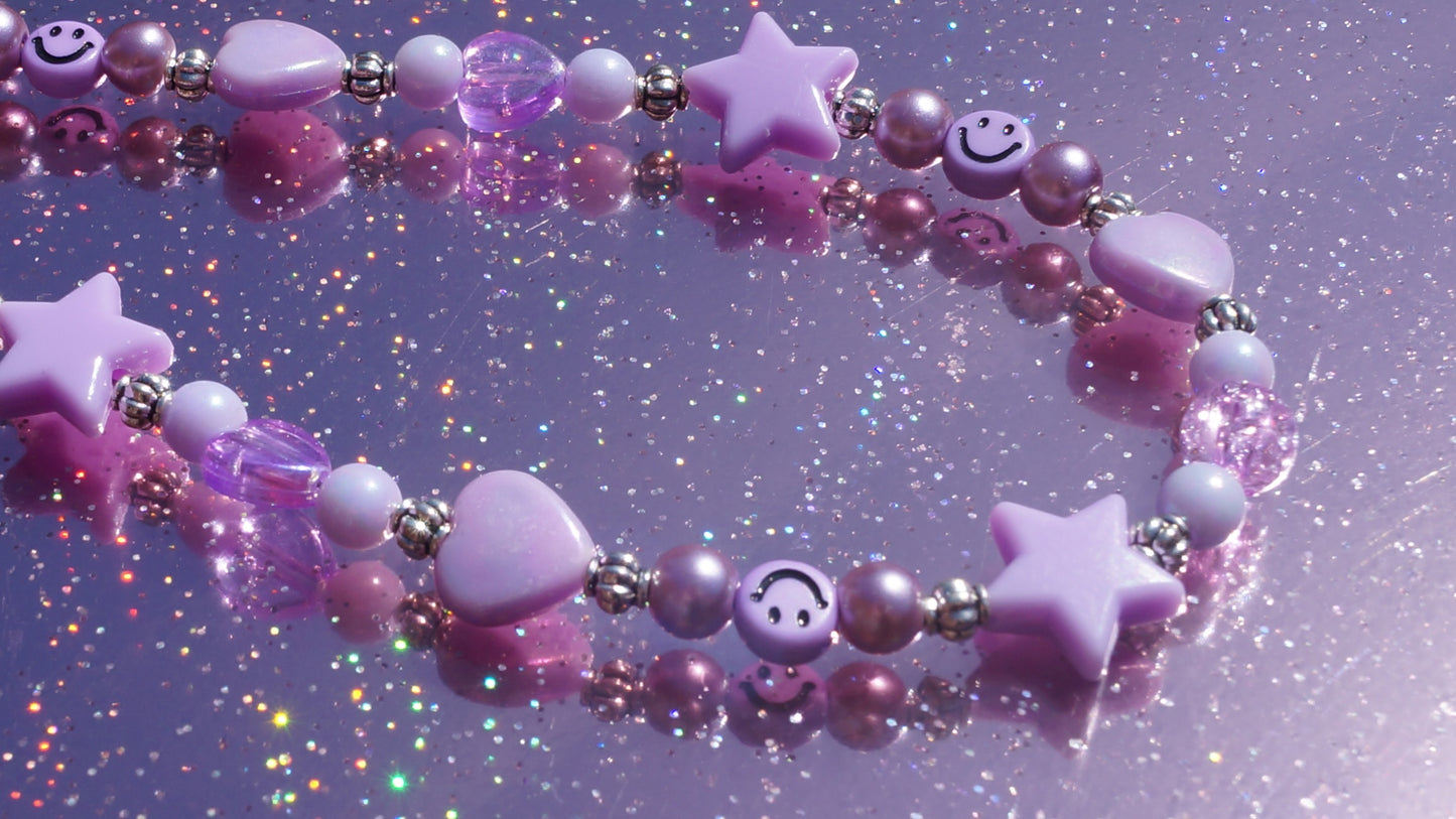 Violet Phone Charm