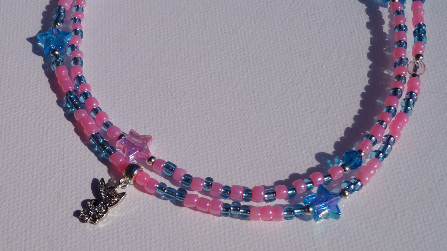 2 Way Play Bunny Necklace