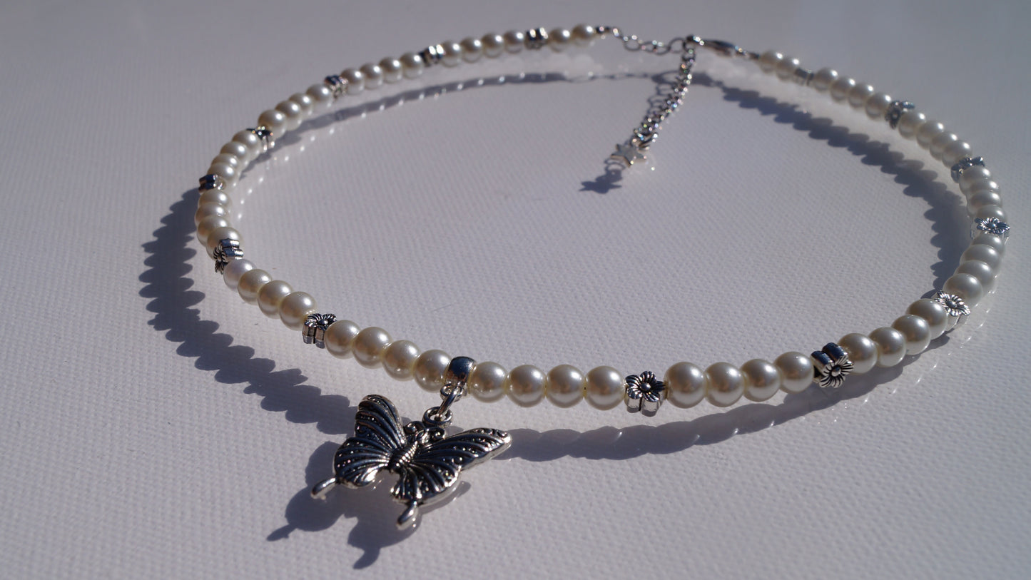 Y2K Butterfly Necklace
