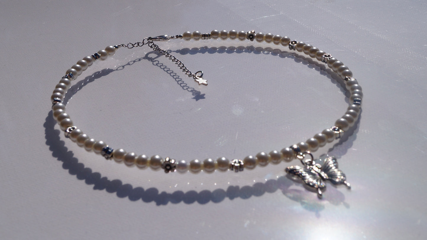 Y2K Butterfly Necklace