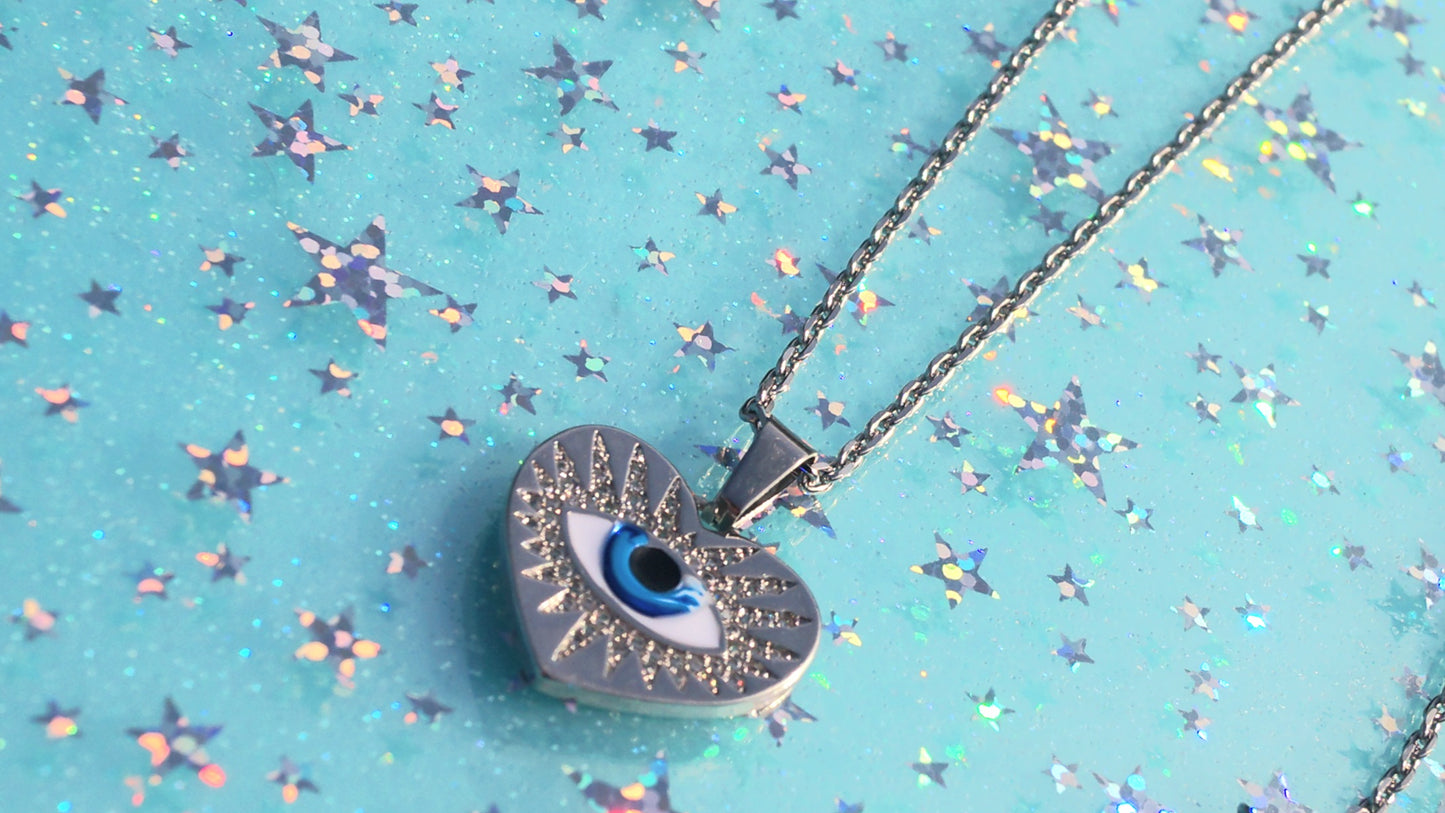 Silver All Seeing Eye Necklace