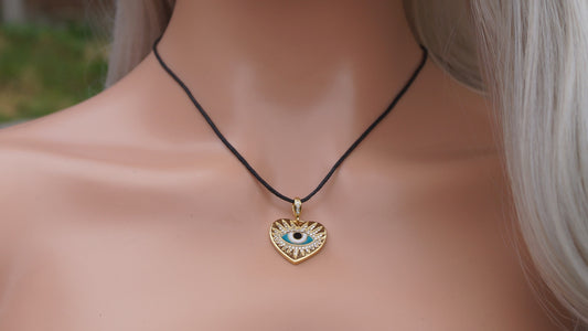 Golden Gaze Necklace