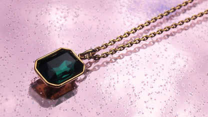 Emerald Jewel Necklace