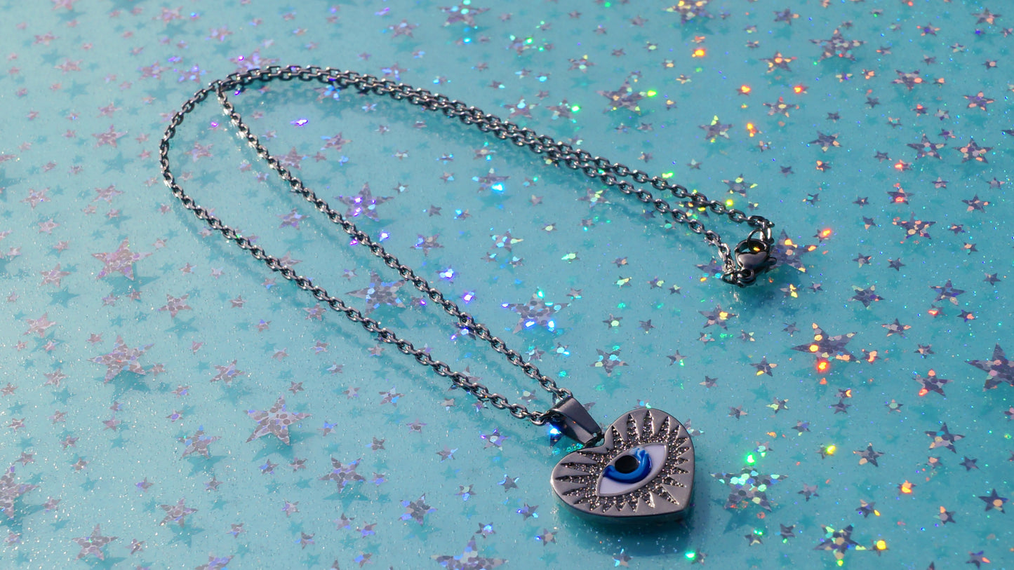 Silver All Seeing Eye Necklace