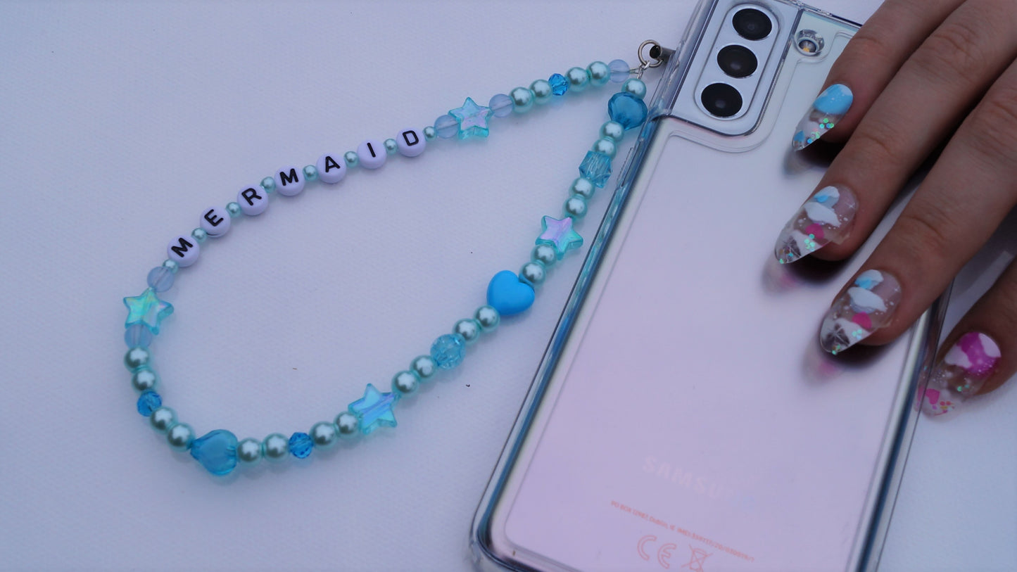 Mermaid Phone Charm